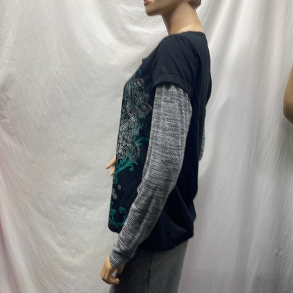 Appropriate Behavior Black Long Sleeve Tee Shirt - Picture 5 of 7